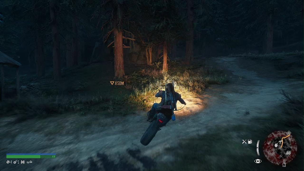 DAYS GONE bike kill YouTube