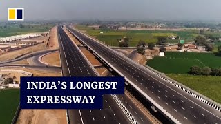 India inaugurates Delhi to Mumbai expressway amid infrastructure push to catch up with China