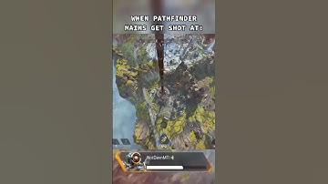 When Pathfinder mains get shot once: 😂 #apexlegends #apexlegendsfunny