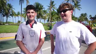 England fans in Miami ahead of England's World Cup quarter-final against Norway