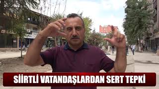 Siirtli Vatandaşlardan Sert Tepki