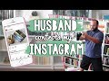 HUSBAND RUNS MY BOOKSTAGRAM FOR A MONTH