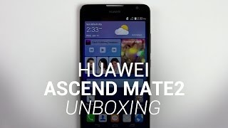 Huawei Ascend Mate2 Unboxing