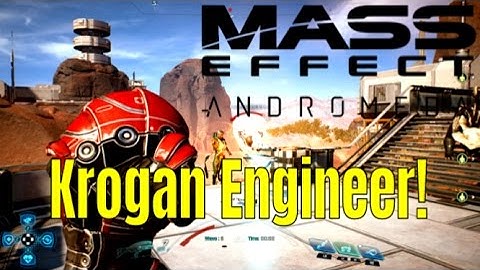 MASS EFFECT: ANDROMEDA - Multiplayer Gameplay/Playing as a Krogan Engineer!