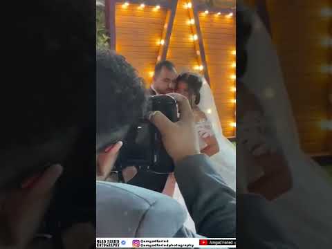 تصوير فوتوسيشن فرح ازاي تخلي العروسة شكلها احلي مع وقفة العريس