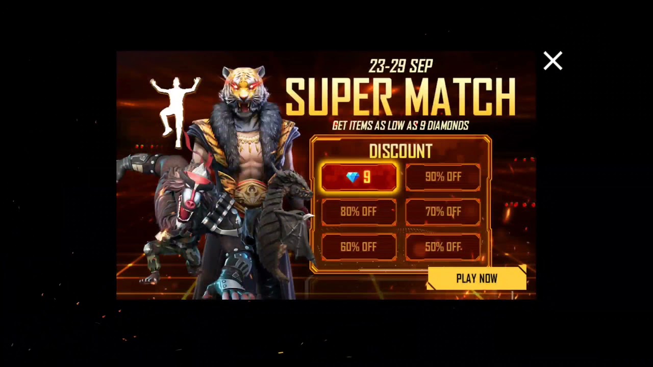 SUPER MATCH EVENT FREEFIRE || today's new event and updates 