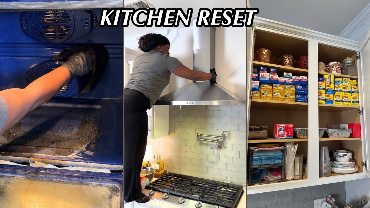 Real Life Kitchen Reset | Deep Clean & Organize With Me