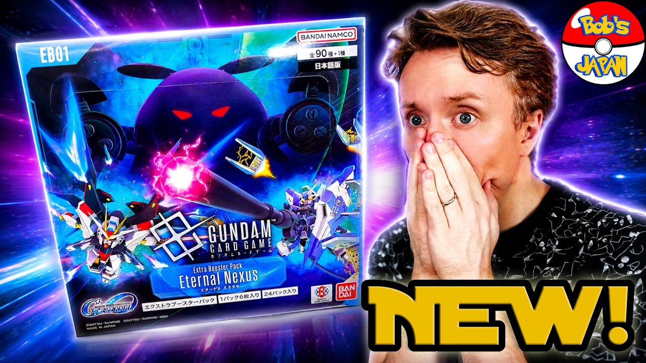 Brand NEW Gundam Card Game EB01 is HERE! Eternal Nexus Booster Box