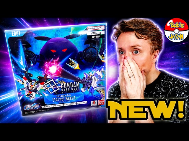 Brand NEW Gundam Card Game EB01 is HERE! Eternal Nexus Booster Box