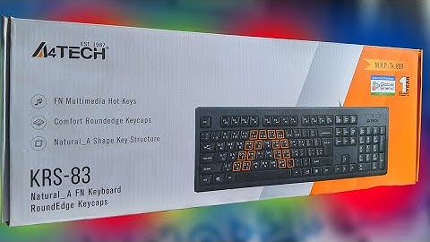 A4 Tech KRS-83 Keyboard | আসল নকল | ৬ মাস  ব্যবহারে অভিজ্ঞতা 🤔