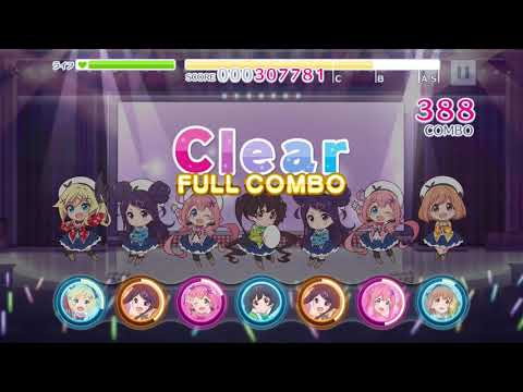 【リステップ】ワンダー！ Hard フルコンボ(98%AP) （アニメ「おちこぼれフルーツタルト」ED／Re：ステージ！プリズムステップ）
