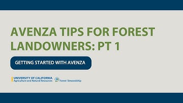 Avenza Tips for Forest Landowners Part 1: Getting Started with Avenza