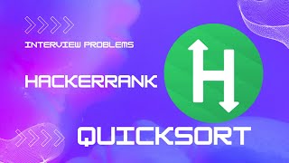 HackerRank Quicksort problem in Telugu | Interview problems
