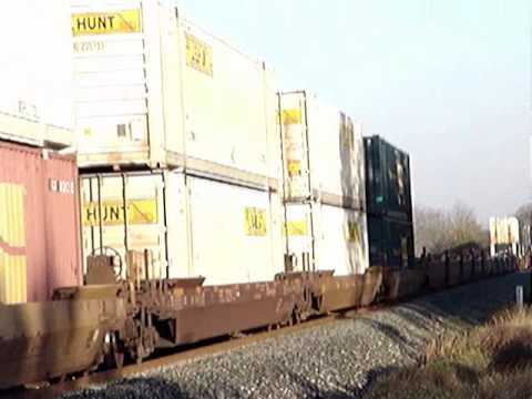 bnsf 5729 CSX Q154 intermodal