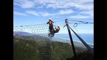 Stockton Mine: Geovert Rockfall Barrier Installation Case Study