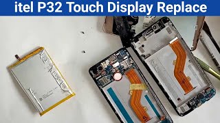 itel p32 Touch display replace // New method