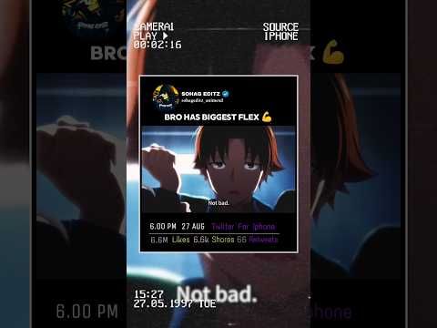 「 Bro has