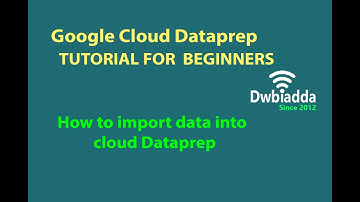 How to import data into cloud dataprep | Google cloud Dataprep tutorial