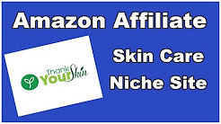 Amazon Affiliate Example - Skin Care Niche Site