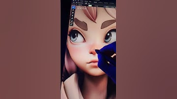 3D chibi characters in Blender #shorts