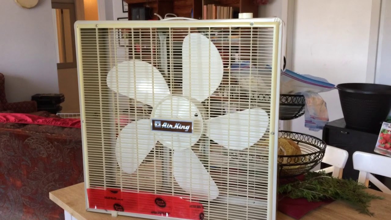 19891990 Air King CML 20P 20” Box Fan YouTube