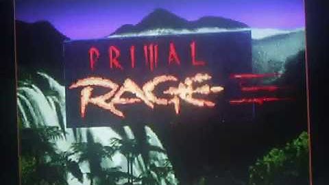 Primal Rage Intro Sega Genesis & Super NES
