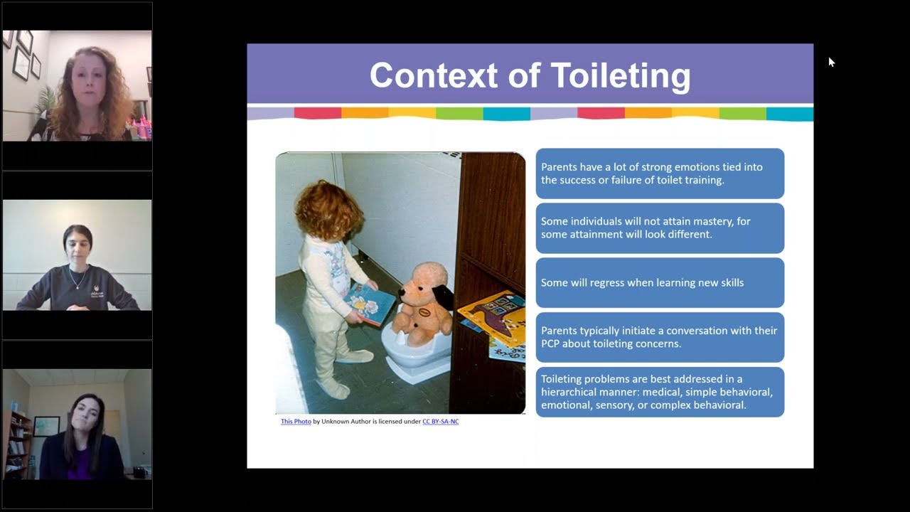 Autism Learning Community Webinar, Toilet Training: Tips, Tricks and Evidence Based Implementation