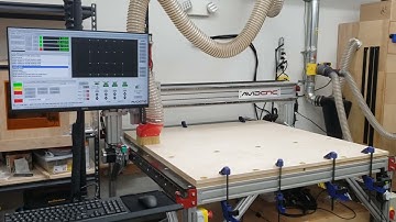 Avid CNC making first cuts!