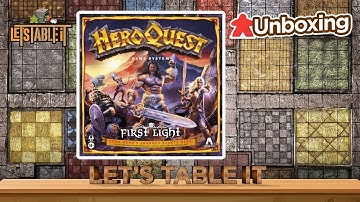 HeroQuest: First Light - Unboxing & Overview