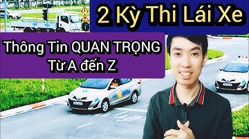 Thì SÁT HẠCH + TỐT NGHIỆP LÁI XE hạng B2 (số sàn) + B11 (tự động) // Việt Phong Dạy Lái Xe #48