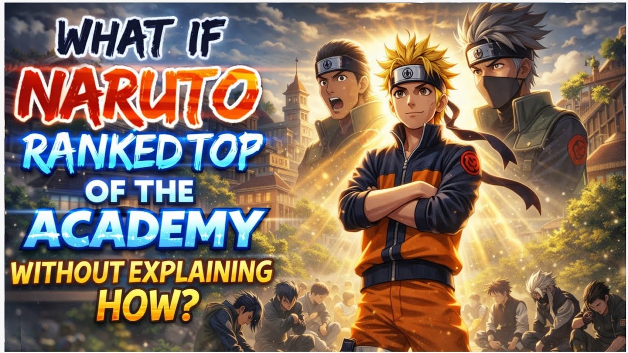 What if naruto ranked top of the academy without explaining how?