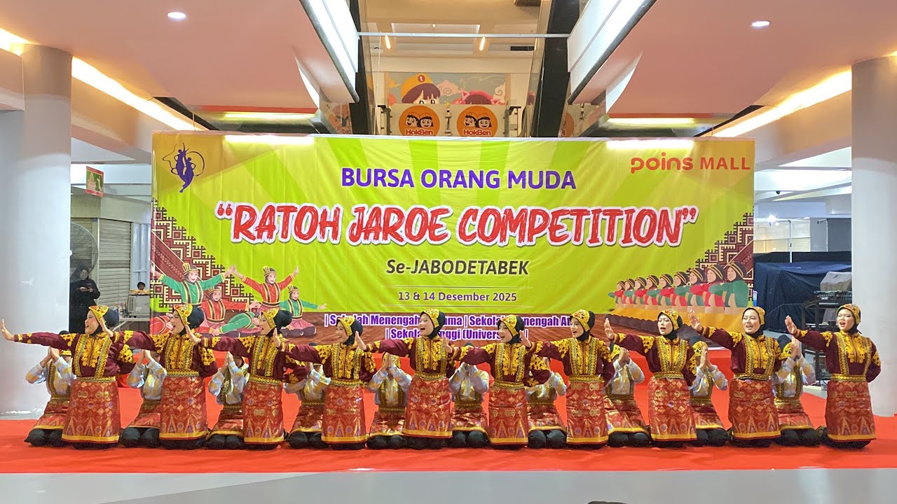 Ratoh Jaroe Competition se-Jabodetabek SMAN 96 JAKARTA Tim B Juara Favorit 1