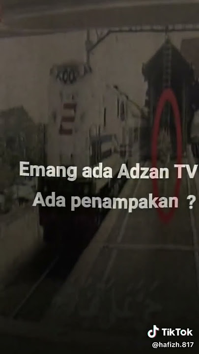 Adzan trans 7 di stasiun gambir 2005 ☠