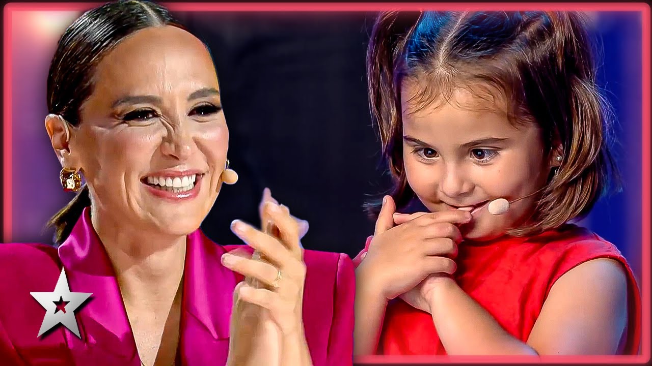 5 Year Old Blind Girl is an INSPIRATION on Spain's Got Talent!