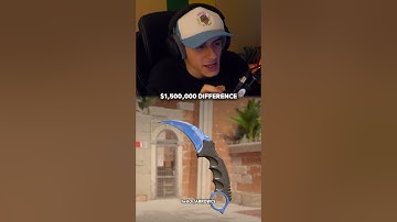$1,500,000 Difference...  #cs2 #counterstrike