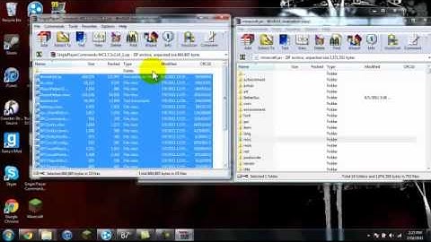 How to Download & Install Single Player Commands for Minecraft 1.7.3