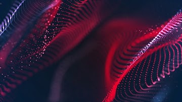 4k Video - Blue & Red | Beautiful DNA style Animation | Free Stock Footage