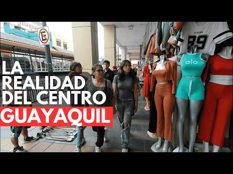 The Reality of the Streets of Downtown GUAYAQUIL | 4K Walk