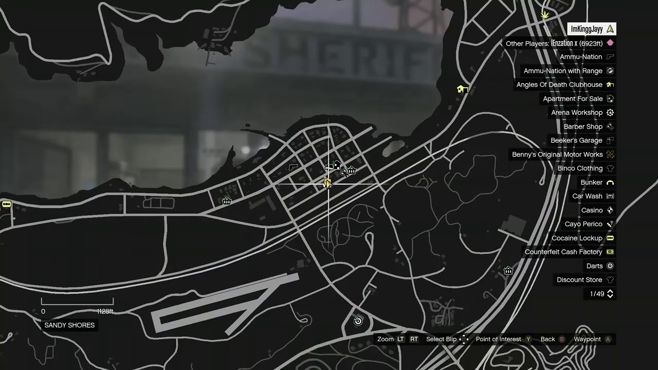 Inside sheriff office sandy shores Gta 5 online