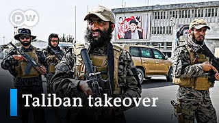 Taliban seize control of Kabul airport as the last US troops have left Afghanistan | DW News