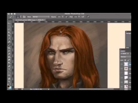 Painting Human skin
