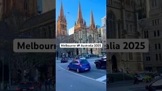 Melbourne Australia in July, Winter Season #beautifulcity #citylife #travel