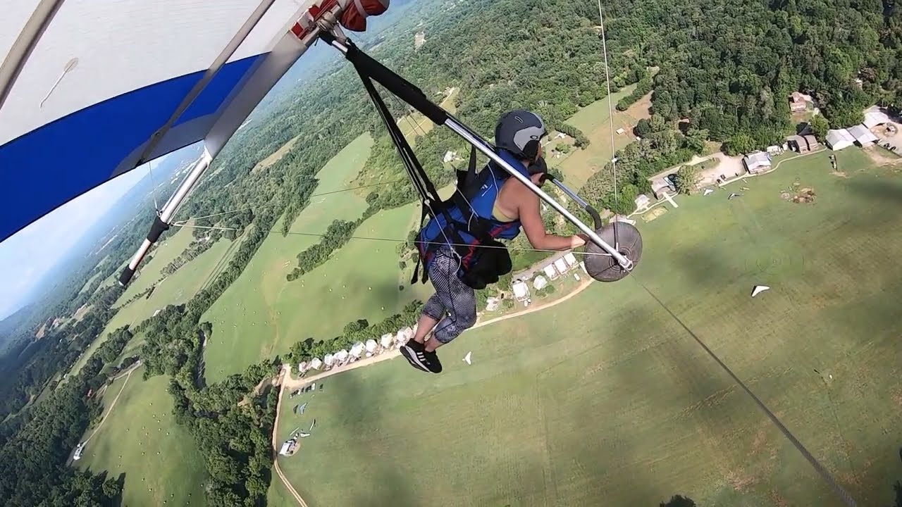 Lookout Mountain Hang Gliding 11th Flight YouTube