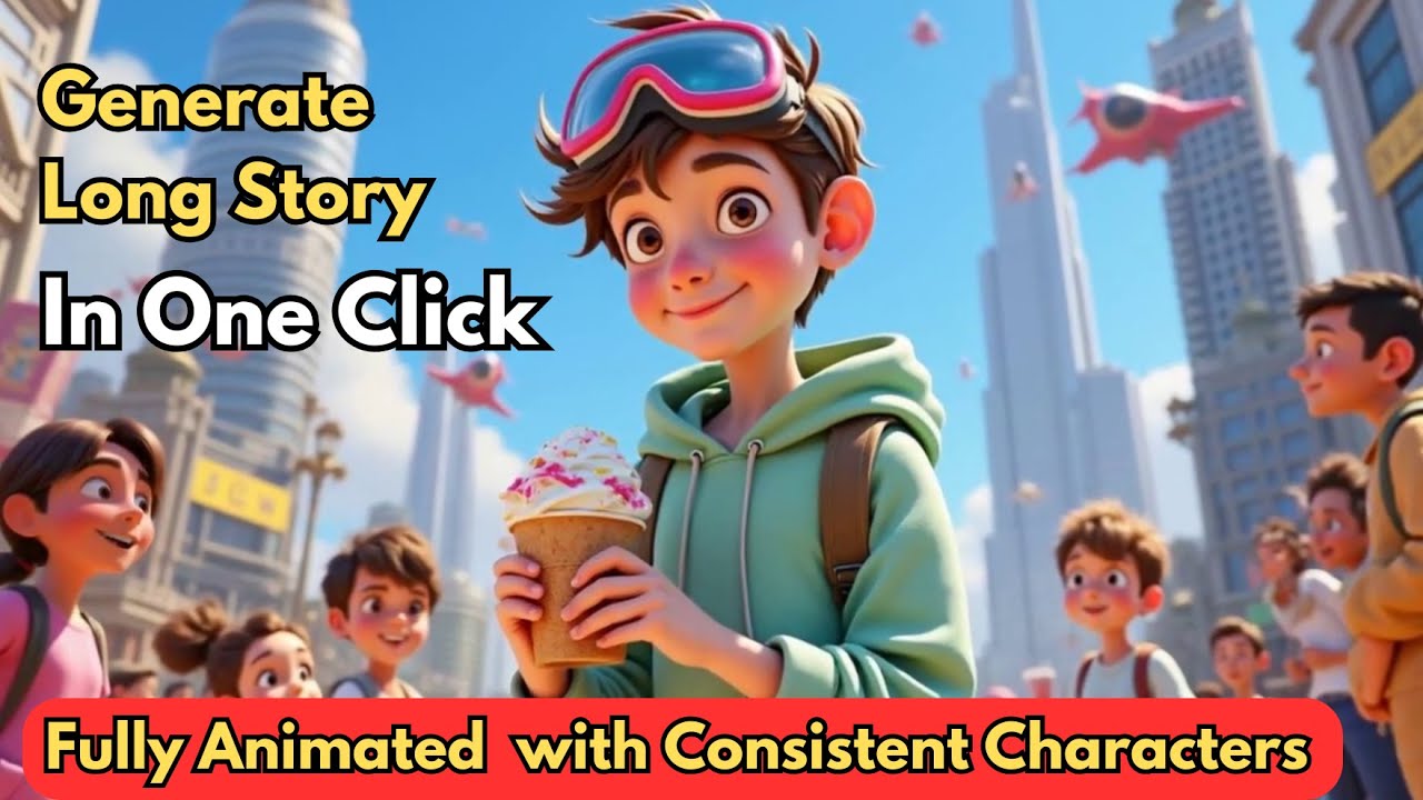 Create Animated Kids’ Stories with ONE AI Prompt! (No Editing Needed!) Learn and Flourish