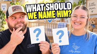 Picking Our Baby Boy’s Name Was Harder Than We Expected…