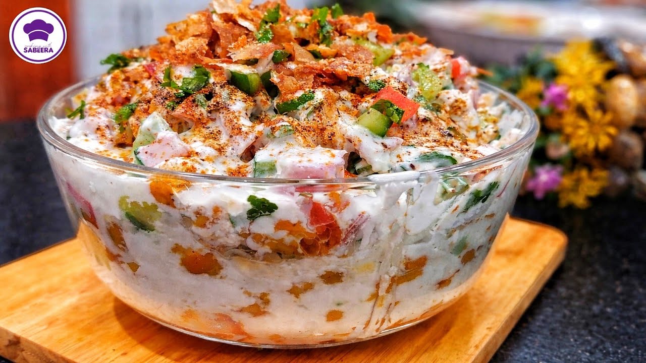 Besan Wali Dahi Aloo Channa Chaat | Ramzan Special Chaat Recipe | Cooking With Sabeera 