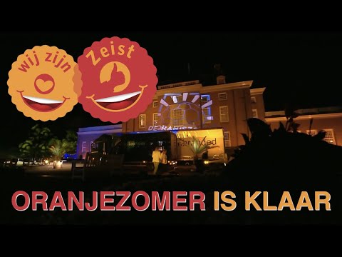 Oranjezomer tijdens de uitzending ontruimd.