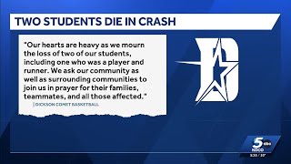 Dickson Schools mourns two high school students killed in crash