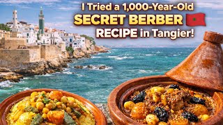 I Tried a 1,000 Year Old SECRET Berber Recipe in Tangier! (POV, Morocco)