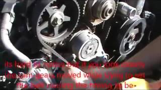 Timing belt Lexus IS300, and water pump removal and installation